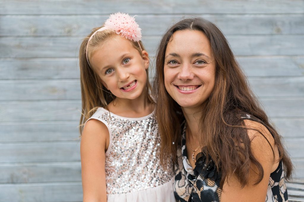Family Portrait of a mother with a little daughter Ringwood Family Photography